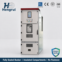 Armario de Distribución de Media Tensión 33kV 1250A con Interruptor de Extracción Fija VCB, Interruptor de Puesta a Tierra Industrial Inteligente y Panel de Relés Numéricos