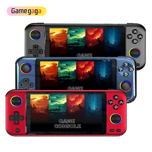 Console de jeu portable R900 avec écran IPS de 5,0 pouces, système Linux, puce RK3128, 15000 jeux intégrés, appareil de jeu rétro, Consola 3500mAh - Product Image 1