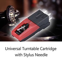 Cartouche de phonographe universelle, avec aiguille de stylet, pour enregistreur en vinyle, remplacement d'accessoires pour lecteur d'enregistrement