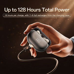 Aide auditive CIC super petite et invisible rechargeable avec étui de nettoyage UV, puce DSP 16 canaux, amplificateur sonore intra-auriculaire pour surdité légère à modérée - Product Image 2