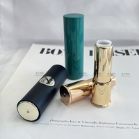 Tube de rouge à lèvres cosmétique personnalisé OEM en ABS haut de gamme avec mécanisme à ressort, vide, 3g, pour baume à lèvres et brillant à lèvres