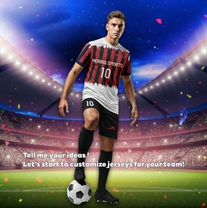 Haute Qualité Maillot De Football Personnalisé Football Ensemble Joueur Version Kits Tops Shorts Kit Complet-HENING Marque 100% Polyester Pas Cher - Product Image 2