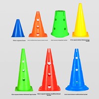 Conos de Tráfico, Conos de Entrenamiento para Fútbol, Baloncesto, Voleibol, Obstáculos, Conos de Helado, Cubos Cónicos, Obstáculos Viales