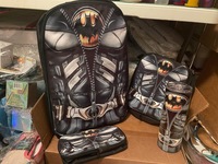 Prêt à expédier 8 pièces sac à dos sac d'école boîte à lunch scolaire sac à crayons impression par sublimation vierge pour les étudiants