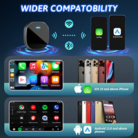 Universeller Kabelloser CarPlay Adapter Dual WiFi Android Auto Smart AI Box mit YouTube, Netflix, IPTV und Zusätzlichen Apps für Apple