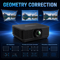 Projecteur laser professionnel 4K de 10 000 lumens avec fusion des images à la périphérie et déplacement de la lentille