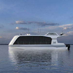 Bateau de passagers de luxe personnalisé en fibre de verre, <span class=keywords><strong>taxi</strong></span> fluvial, ferry de tourisme à vendre - Product Image 6