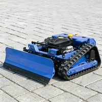 Mesin Pemotong Rumput Robot Kendali Jarak Jauh, Mesin Pemotong Rumput Bertenaga Gas Tugas Berat untuk Kubota, Mesin Pemotong Rumput Robot Komersial