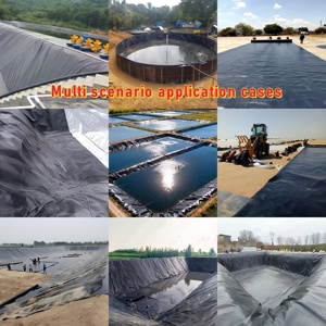 Geomembrana de HDPE Ecológica, Impermeable, Antienvejecimiento y Resistente a la Corrosión para Control de Infiltraciones en Vertederos, Canales y Presas - Product Image 3