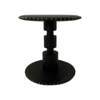 Table basse vintage en bois massif de style campagnard français Table d'appoint de luxe rétro pour salon Table console pour petits espaces