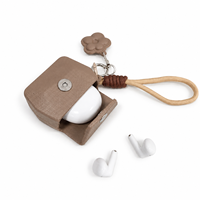 Étui de protection multifonctionnel en EVA rigide pour écouteurs sans fil, mini sac de rangement pour rouge à lèvres et brillant à lèvres, idéal pour les voyages en extérieur