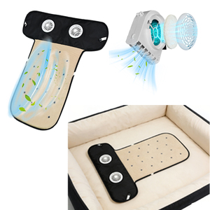 2 प्रशंसकों के साथ 2026 थोक कस्टम ग्रीष्मकालीन पालतू जानवरों के लिए ठंडा पैड ठंडा पैड - Product Image 6