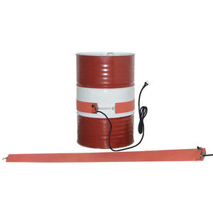Bandes chauffantes électriques en verre JPCI Type 9AF pour fûts métalliques avec thermostat monté en surface, utilisation en extérieur, <span class=keywords><strong>isolation</strong></span> en aérogel de silice - Product Image 1