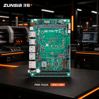 Carte mère industrielle PRM-7610A 3,5'' OEM ODM personnalisée avec Wildcat Lake DDR5, double LAN, 6 ports COM, DC 9-36V