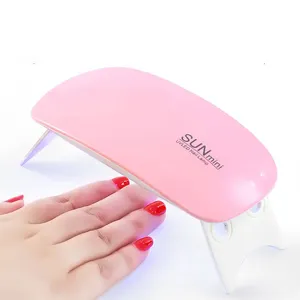 Private Label Sunmini Portable 6W Small Sun Mini UV Led Nail Lamp Custom Logo Nail Dryer Machine