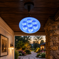 STOEMI STW-106B lensa LED plastik 7-in-1 PMMA dengan permukaan sarang lebah transmisi tinggi (>90%) cangkir lampu