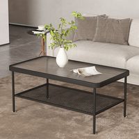 Table basse rectangulaire décorative de style minimaliste nordique, pour la maison, le salon ou le balcon