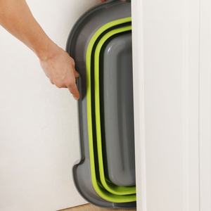 Baignoire pliable pour animaux de compagnie, panier à linge pliable, multifonction, organisateur Portable et antidérapant, pour chiens et chats, lavage - Product Image 3