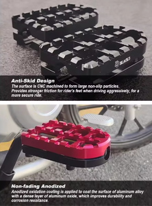 Repose-pieds avant en alliage d'aluminium pour motocycliste, adapté à Honda <span class=keywords><strong>Cross</strong></span> Cub 110 - Product Image 3