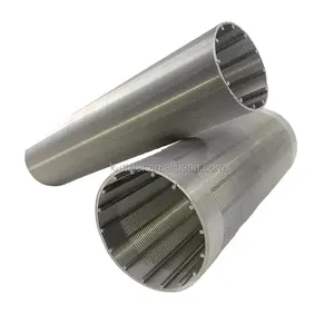 Apply to water filtration In China Stainless Steel Wedge Wire Filter Element