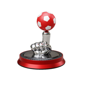 Style sportif pour éliminer les odeurs Football Football Rotate <span class=keywords><strong>Retro</strong></span> Gramophone Record Désodorisant Intérieur de voiture Décorer - Product Image 5