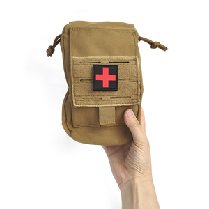 Petit matériel Oxford vide et imperméable personnalisé trousse de premiers soins d'urgence pour la randonnée en plein air légère, confortable et durable, anti-odeur - Product Image 3