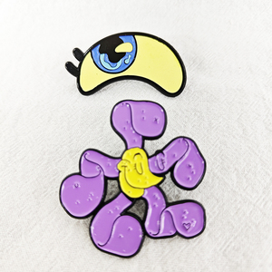 Tùy chỉnh-thực hiện kim loại cứng động vật men huy hiệu Biểu Tượng nghệ thuật kinh doanh cho ve áo <span class=keywords><strong>pin</strong></span> với sản xuất Tập tin đính kèm cho hàng thủ công kim loại - Product Image 4