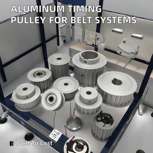 Poulie de distribution en acier inoxydable OEM ZD, courroie de distribution HTD 3M 5M 14M T10 AT5 AT10 S2M S3M S5M, vente chaude - Product Image 2
