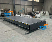 Rampe de chargement hydraulique fixe, plateforme de déchargement de conteneurs d'usine, niveleur de quai, rampe de chargement pour chariot élévateur