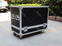 Estuche de transporte de altavoz de vuelo para dos JBL EON 612