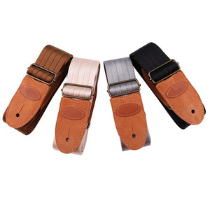 Sangle de guitare en cuir en gros pour guitare acoustique et <span class=keywords><strong>basse</strong></span> électrique – Confort optimal - Product Image 4