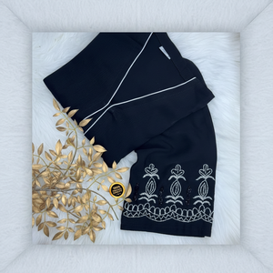 Abayas Elegantes y Modestas para Mujer, Bordadas a Mano con Zardozi, Manga Larga, Anti-Pilling, Transpirables - Product Image 1