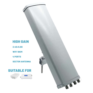 <span class=keywords><strong>Wifi</strong></span> wimax2.4g/5.8GHz <span class=keywords><strong>MIMO</strong></span> Directional 10km tín hiệu bảo hiểm tầm xa basestation cho cầu điểm truy cập CPE ngành <span class=keywords><strong>Antenna</strong></span> - Product Image 1