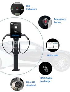 BLUESKY 11KW 32a AC EV Chargeur OCPP1,6J mural monté au sol pour station de <span class=keywords><strong>charge</strong></span> à énergie verte - Product Image 2