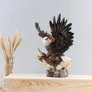 Resin Craft Eagle Home Decoration