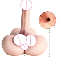 Real-Life-Mann Modell Halbkörper Sexspielzeug Weibliche Masturbation Torso Hahn Dildo Mastur bator für Mann Frau