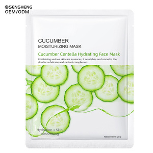 Mascarilla Facial Coreana OEM <span class=keywords><strong>para</strong></span> el Cuidado de <span class=keywords><strong>la</strong></span> Piel, Hidratante, Etiqueta Privada, Suero de Frutas y Plantas <span class=keywords><strong>Naturales</strong></span>, Mascarilla Facial de Colágeno - Product Image 2