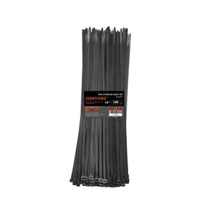 exclusive zip ties with double-sided tooth Superstrong 100 pound heavy-duty cable strap nylon cable ties double toothed