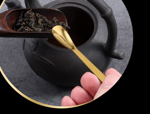 Stainless Steel Pu <strong>'er</strong> Tea Spoon with Long-handled Tea Needle, Tea Dividing Spoon, Tea Brewing Tool Tea Ceremony Accessories - Product Image 6
