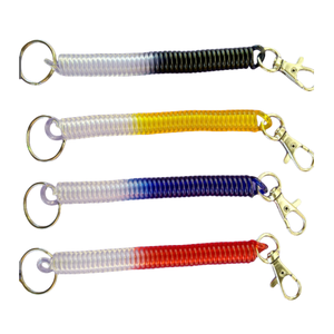 Ressorts de compression EVA colorés par ressort hélicoïdal en plastique fortement élastique avec des porte-clés pour l'usage de ménage - Product Image 3