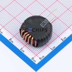 แหวนสี XR065125TS680MV1L/เหนี่ยวนำผ่านรูผ่าน THT,20x9มม. 68uH 10% 7.8A Toroidal - Product Image 1