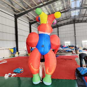 Castillo Inflable Personalizado, Payaso Inflable Bailarín, Disfraz <span class=keywords><strong>de</strong></span> Payaso Caminante Multicolor, Marioneta <span class=keywords><strong>de</strong></span> Payaso Inflable <span class=keywords><strong>para</strong></span> Eventos - Product Image 2