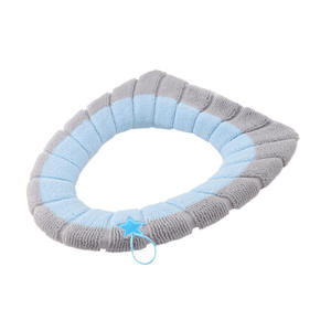 Winterheattech Funda de Asiento de Inodoro Alargada, Diseño Moderno, Tapete de Punto Relleno, Winterheattech Tapete de Inodoro Relleno - Product Image 5