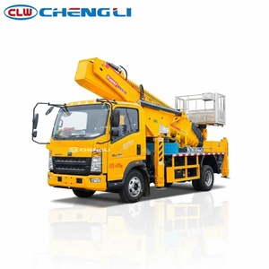 Long-Arm HOWO 33m Manlift Vehicle Heavy Duty Telescopic Aerial Work Truck with Full Safety Hydraulic System - Product Image 2