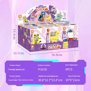 Fangcheng FC8130 Trendy Video Game 2.0 Mall Gacha Machine Giocattolo Educativo per Bambini Set Fantascienza Regalo - Product Image 6