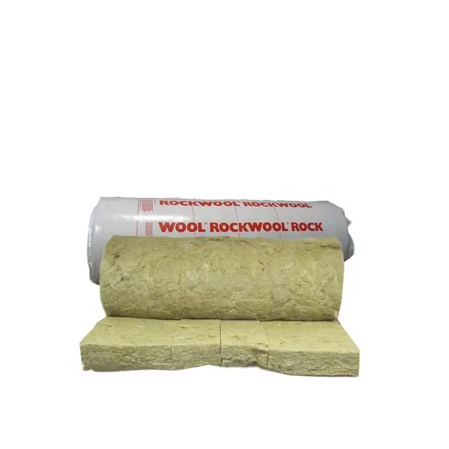 Cheap price sound insulation insulation thermal 60kg/m3 80kg/m3 50mm 100mm mineral wool rock wool insulation blanket felt roll