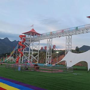 Columpios de Aluminio y Acero para Patio de Recreo, de Fábrica China, Económicos, Capacidad para 2-5 Personas, Garantía de 12 Meses, Aventura al Aire Libre para Niños - Product Image 5