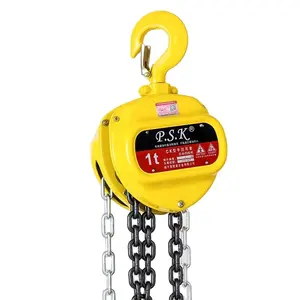 China Manufacture Hot Selling Ck Type 1 Ton Stainless Steel Pull Chain Hand Hoist For Material Lift Goods