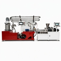 Machine de granulation de plastique ZS-433, extrudeuse à double vis, granulateur, machine de compostage de polymères pour le traitement des matériaux plastiques