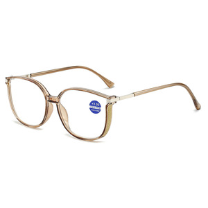 Nouveau Offre Spéciale à la mode grand cadre progressif Anti lumière bleue lunettes de lecture conception en plastique unisexe lunettes de lecture - Product Image 5